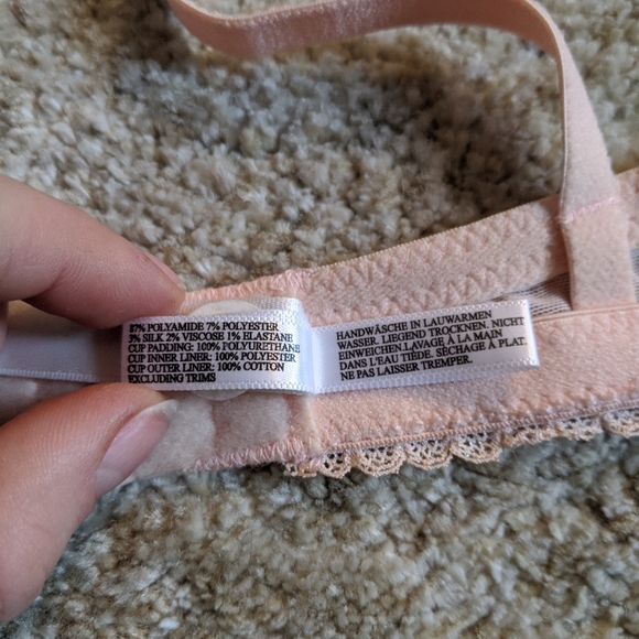 Nwot Mimi Holliday pink balconette bra - Picture 3 of 6